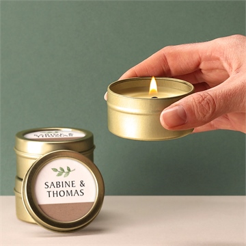 Kerze Hochzeit power of love - Vue 2