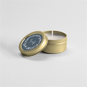 Kerze Hochzeit goldkranz - Vue 3