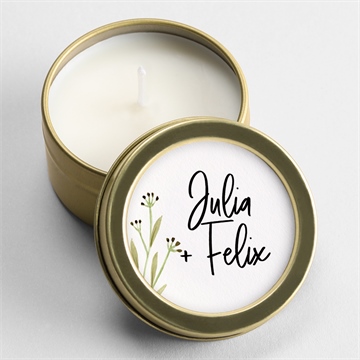 Kerze Hochzeit landkunst