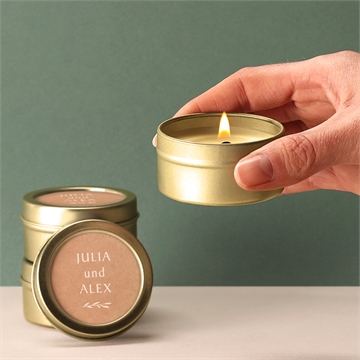 Kerze Hochzeit boheme schick - Vue 2