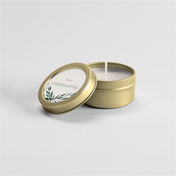 Kerze Taufe pflanzenschmuck - Vue 3