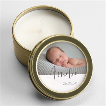 Kerze Geburt ref. N360940