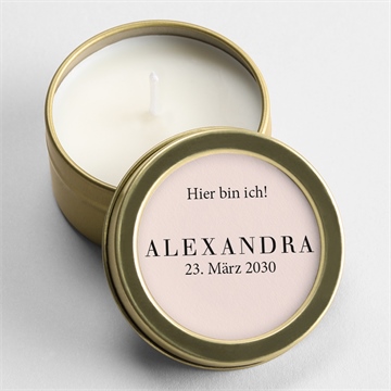 Kerze Geburt ref. N360888