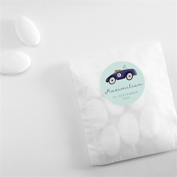 Sticker Geburt mein auto - Vue 4