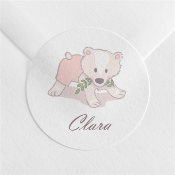 Sticker Geburt bärchen