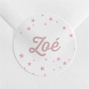 Sticker Geburt glück und süße