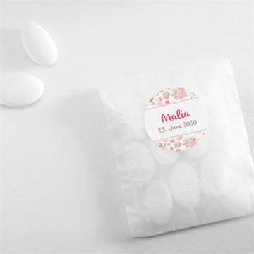 Sticker Geburt blumig frisch - Vue 4