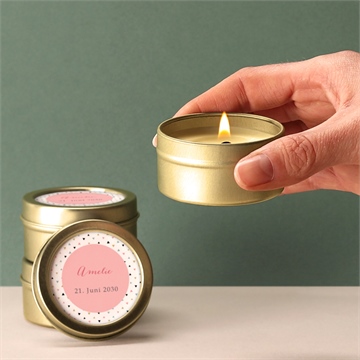 Kerze Kommunion festlich modern - Vue 2