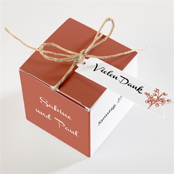 Geschenkbox Hochzeit herbstblüten - Vue 3