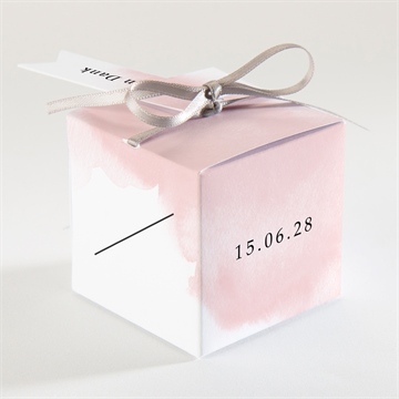 Geschenkbox Hochzeit schwarz und pastell - Vue 2