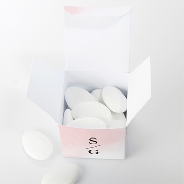 Geschenkbox Hochzeit schwarz und pastell - Vue 4