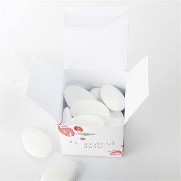 Geschenkbox Hochzeit blumenrahmen - Vue 4