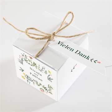 Geschenkbox Hochzeit wilde blumen - Vue 3