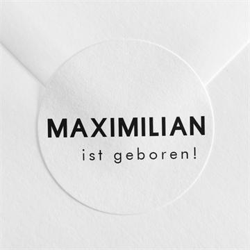 Sticker Geburt fotoautomat design
