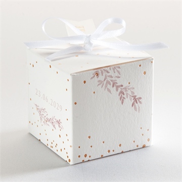 Geschenkbox Hochzeit goldene weide - kupfer - Vue 3