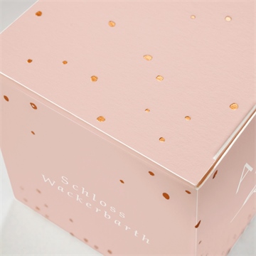 Geschenkbox Hochzeit zarte mitteilung - kupfer - Vue 2