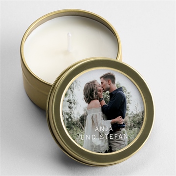 Kerze Hochzeit lorbeergrün