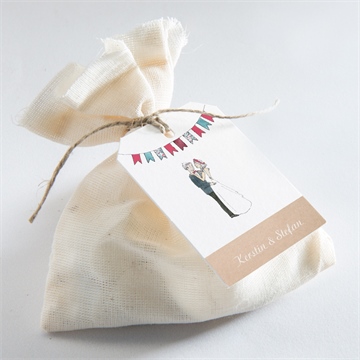 Geschenkanhänger Hochzeit hochzeitspaar - Vue 2