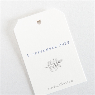 Geschenkanhänger Hochzeit herbarium - Vue 3