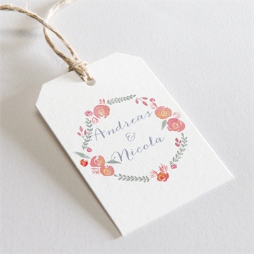 Geschenkanhänger Hochzeit ref. N291306