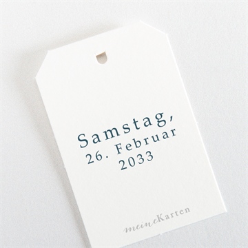 Geschenkanhänger Hochzeit exklusive freude - vue 3