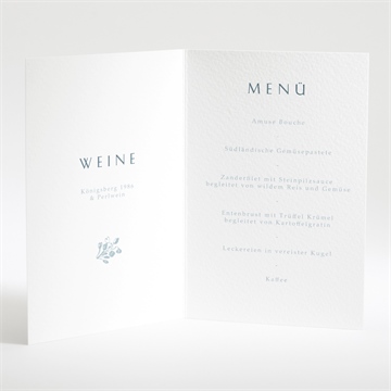 Menükarte Hochzeit exklusive freude - Vue 2