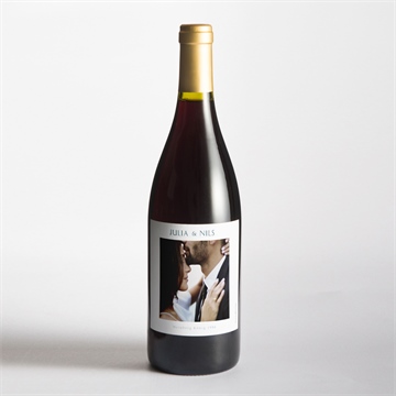 Flaschenetikett Hochzeit exklusive freude - Vue 2