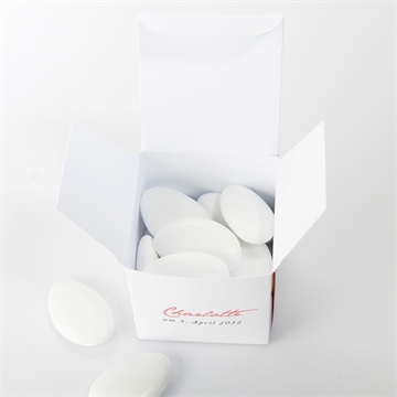 Geschenkbox Kommunion kupferblätterranke - Vue 4