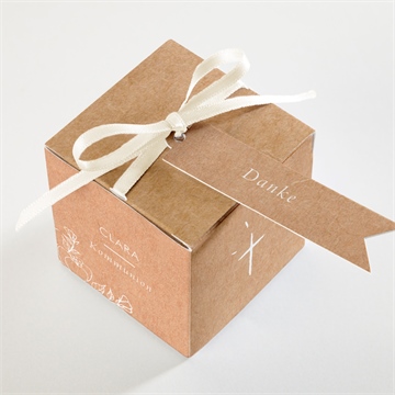 Geschenkbox Kommunion zarte malerei - Vue 3