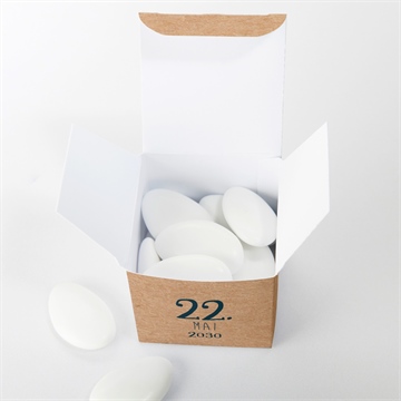 Geschenkbox Kommunion kraftpapierillustration - Vue 4