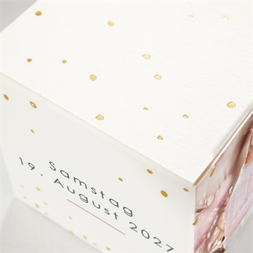 Geschenkbox Kommunion heiliger tag - gold - Vue 2