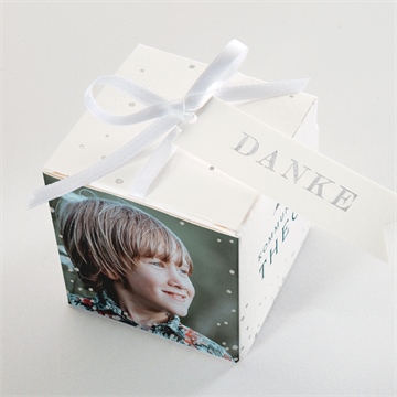 Geschenkbox Kommunion meine krone - silber - Vue 4