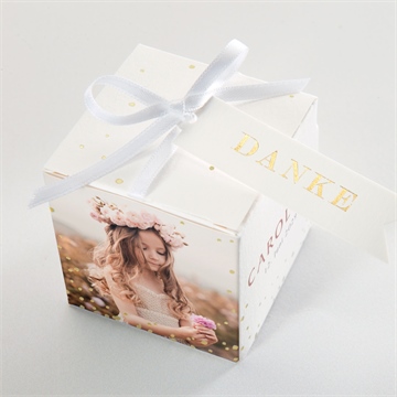 Geschenkbox Kommunion schöner iktus - gold - Vue 4