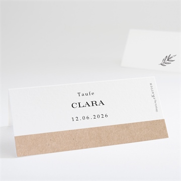 Tischkarte Taufe ref. N440746