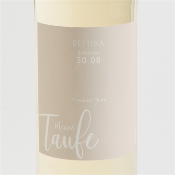 Flaschenetikett Taufe ref. N3001592