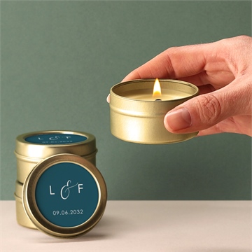 Kerze Hochzeit love is all - Vue 2