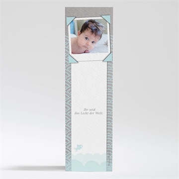 Andenken Taufe matrose in blau - Vue 2