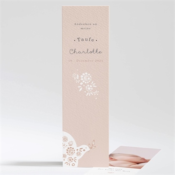 Andenken Taufe friedenstaube