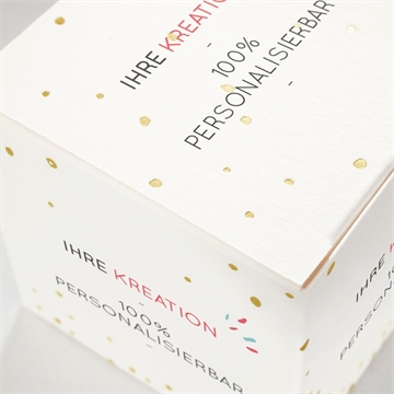 Geschenkbox Hochzeit blanco - geschenkbox - gold - Vue 2