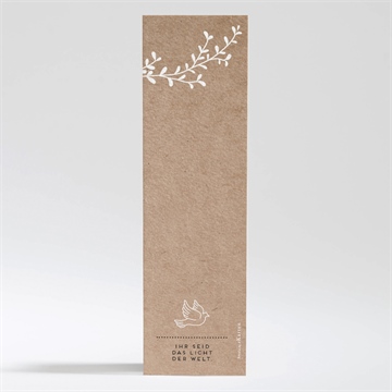 Andenken Taufe taufe in kraftpapier - Vue 2