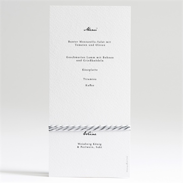 Menükarte Hochzeit fotoautomat schlicht - Vue 2