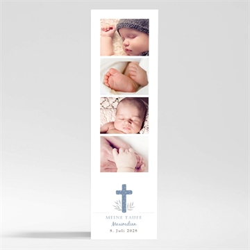 Andenken Taufe foto mosaik - magnet