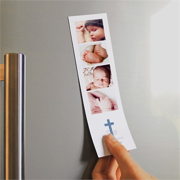 Andenken Taufe foto mosaik - magnet - Vue 2