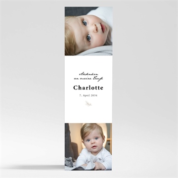 Andenken Taufe miniatur fotos - magnet