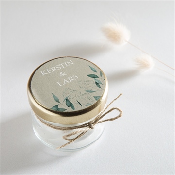 Aufkleber Hochzeit intime blätterwelt - Vue 2