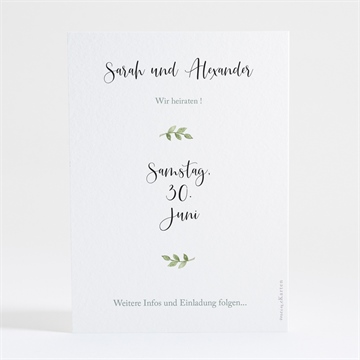 Save the Date Karte ref. N25159