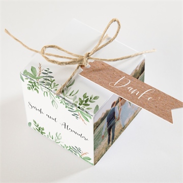 Geschenkbox Hochzeit blättertanz - Vue 3