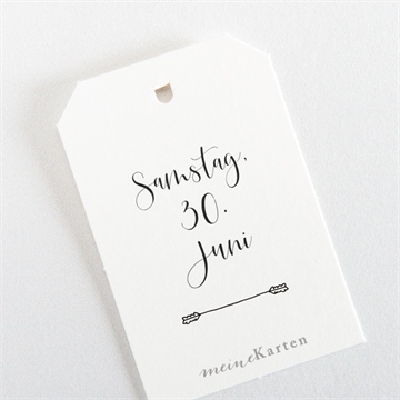 Geschenkanhänger Hochzeit blättertanz - Vue 3