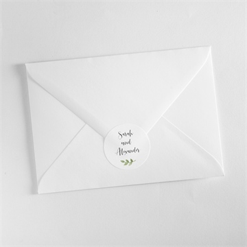 Aufkleber Hochzeit blättertanz - Vue 3