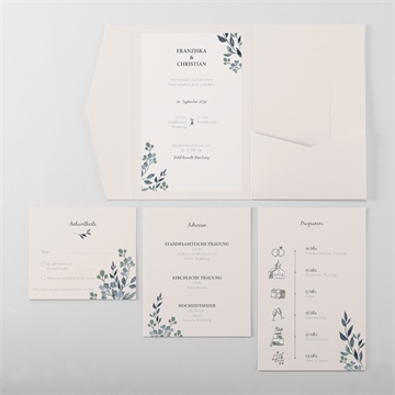 Hochzeitseinladung schöner glanz - Vue 5